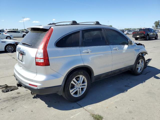 5J6RE3H7XBL024829 - 2011 HONDA CR-V EXL SILVER photo 3