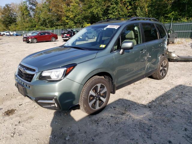 JF2SJARC7JH572793 - 2018 SUBARU FORESTER 2.5I LIMITED GREEN photo 1