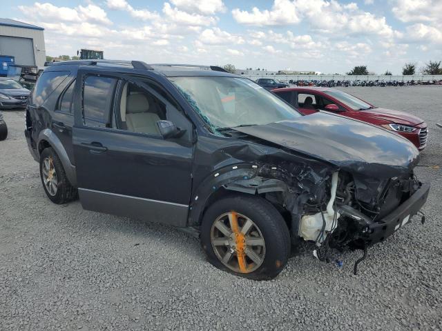 1FMDK02W48GA32400 - 2008 FORD TAURUS X SEL GRAY photo 4