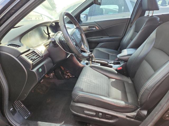 1HGCR2F56GA017165 - 2016 HONDA ACCORD SPORT შავი ფოტო 7