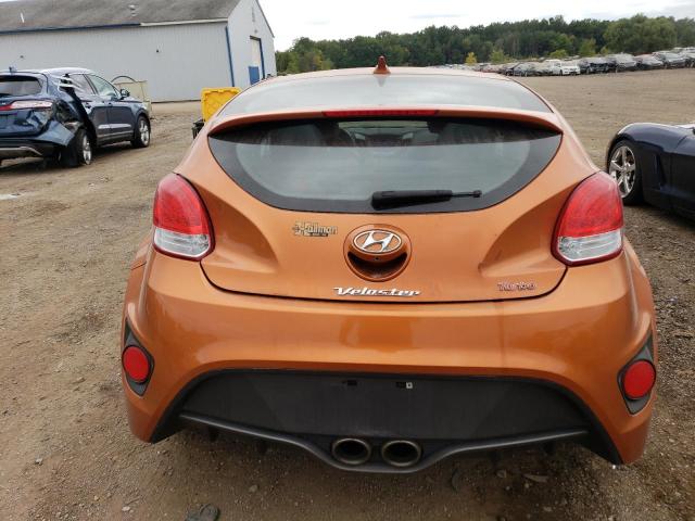 KMHTC6AEXGU291915 - 2016 HYUNDAI VELOSTER TURBO ORANGE photo 6