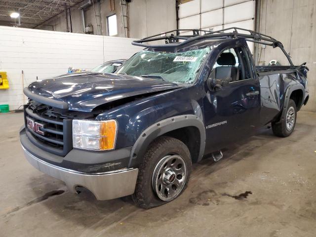 1GTEC14C27Z564343 - 2007 GMC NEW SIERRA C1500 BLUE photo 1