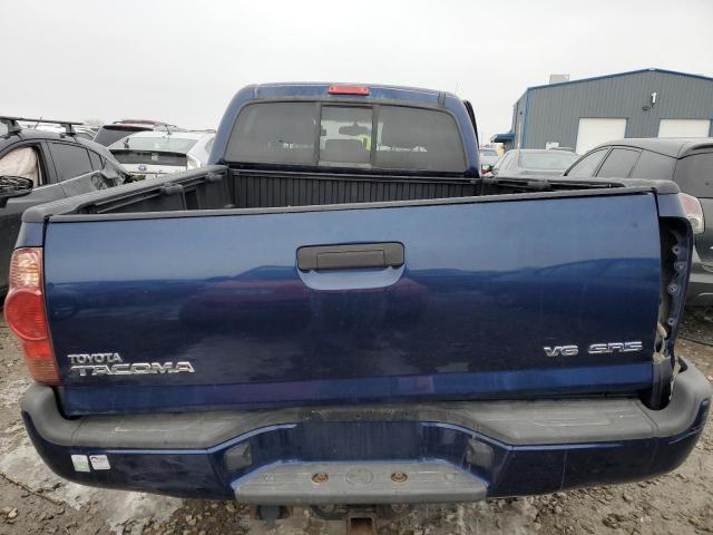 3TMMU52N16M003295 - 2006 TOYOTA TACOMA DOUBLE CAB LONG BED BLUE photo 6