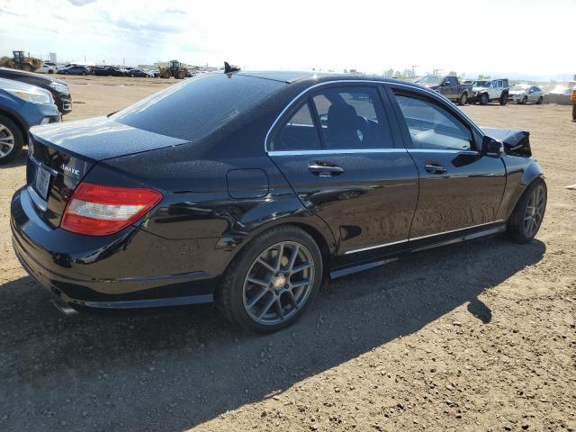 WDDGF8BB3BR173204 - 2011 MERCEDES-BENZ C 300 4MATIC BLACK photo 3