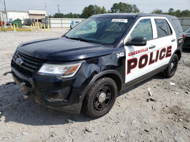 1FM5K8AR5JGC75220 - 2018 FORD EXPLORER POLICE INTERCEPTOR 双色 照片 1