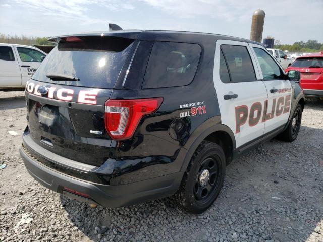 1FM5K8AR5JGC75220 - 2018 FORD EXPLORER POLICE INTERCEPTOR 双色 照片 3
