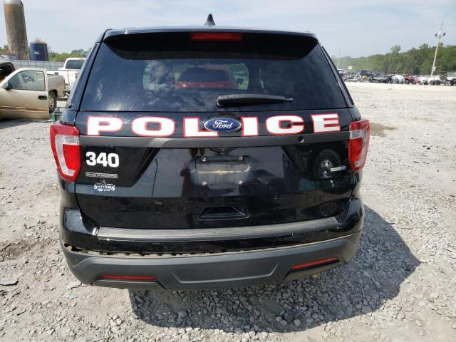 1FM5K8AR5JGC75220 - 2018 FORD EXPLORER POLICE INTERCEPTOR TWO TONE photo 6