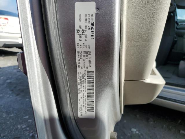 2A8HR54PX8R816012 - 2008 CHRYSLER TOWN & COU TOURING ვერცხლისფერი ფოტო 13