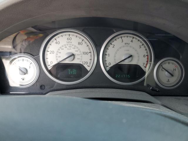 2A8HR54PX8R816012 - 2008 CHRYSLER TOWN & COU TOURING ვერცხლისფერი ფოტო 9