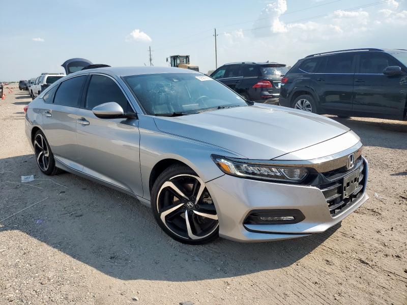1HGCV1F3XJA235458 - 2018 HONDA ACCORD SPORT ვერცხლისფერი ფოტო 4
