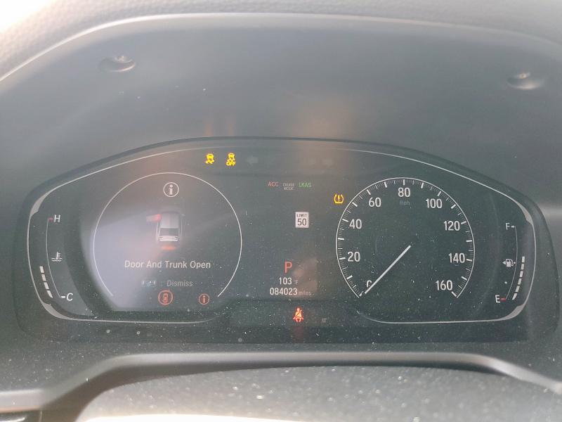 1HGCV1F3XJA235458 - 2018 HONDA ACCORD SPORT ვერცხლისფერი ფოტო 9