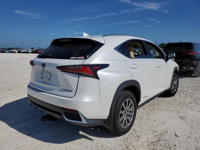 JTJDJRDZ2L2145767 - 2020 LEXUS NX 300H WHITE photo 3