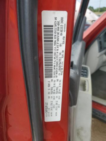 1J8GN28K78W278512 - 2008 JEEP LIBERTY SPORT RED photo 12