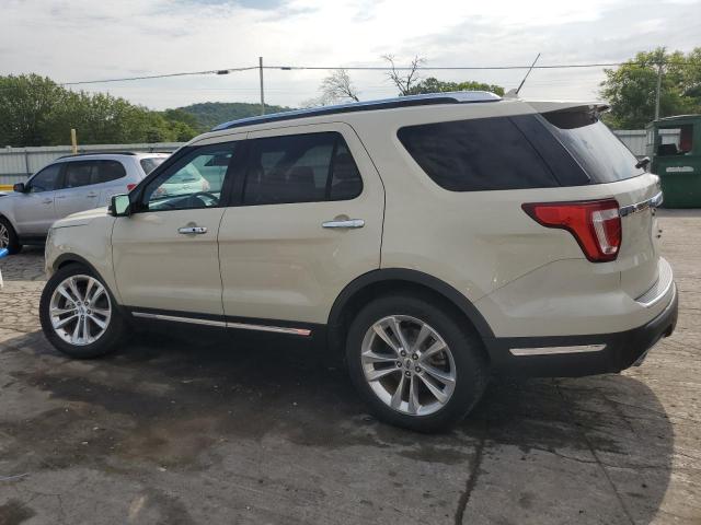 1FM5K7F85JGC80945 - 2018 FORD EXPLORER LIMITED 奶油色 照片 2