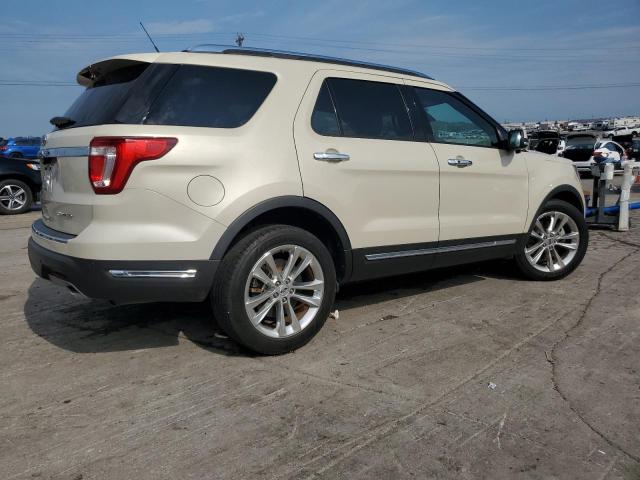 1FM5K7F85JGC80945 - 2018 FORD EXPLORER LIMITED 奶油色 照片 3
