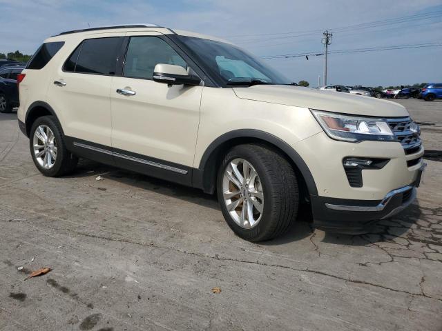 1FM5K7F85JGC80945 - 2018 FORD EXPLORER LIMITED 奶油色 照片 4