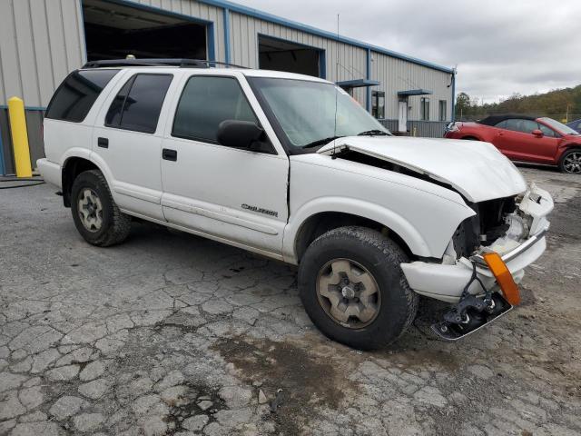 1GNDT13X84K128284 - 2004 CHEVROLET BLAZER WHITE photo 4