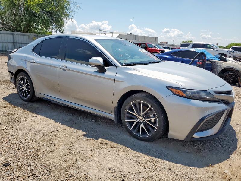 4T1G11AK1PU800211 - 2023 TOYOTA CAMRY SE NIGHT SHADE GRAY photo 4