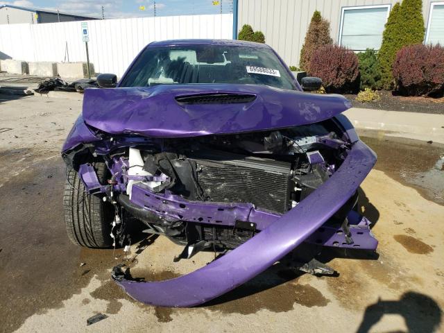 2C3CDXCT9PH598003 - 2023 DODGE CHARGER R/T PURPLE photo 5