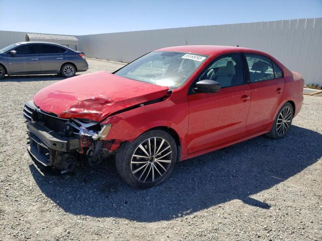 3VWD17AJXHM303260 - 2017 VOLKSWAGEN JETTA SPORT RED photo 1