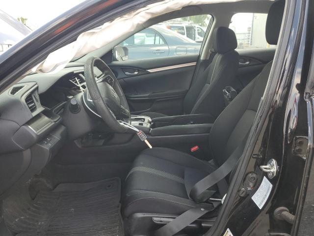 2HGFC2F6XMH500081 - 2021 HONDA CIVIC LX BLACK photo 7