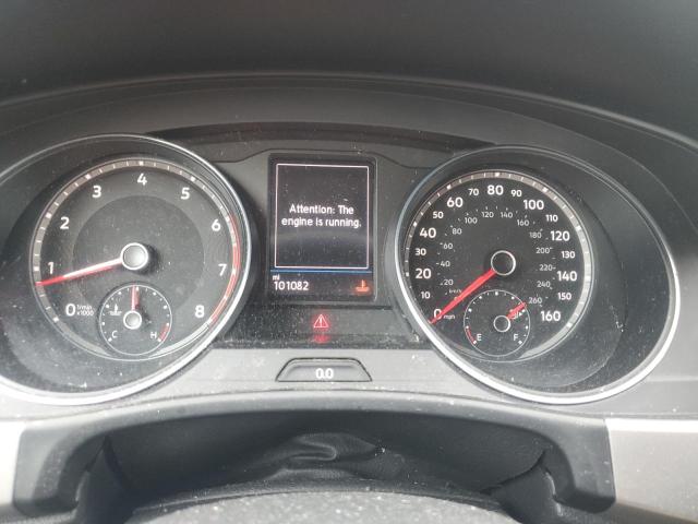 1V2UR2CA7KC504858 - 2019 VOLKSWAGEN ATLAS SE ვერცხლისფერი ფოტო 9