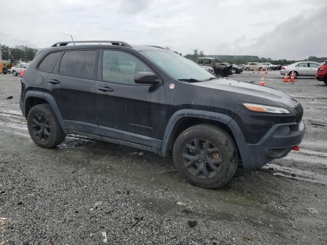 1C4PJMBB0EW212242 - 2014 JEEP CHEROKEE TRAILHAWK BLACK photo 4
