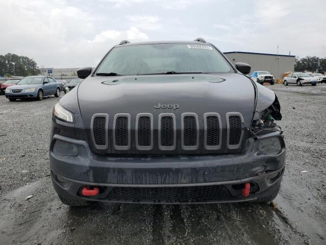 1C4PJMBB0EW212242 - 2014 JEEP CHEROKEE TRAILHAWK BLACK photo 5
