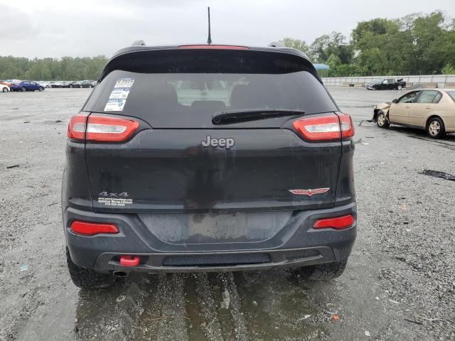 1C4PJMBB0EW212242 - 2014 JEEP CHEROKEE TRAILHAWK BLACK photo 6