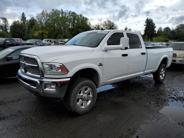 3C6UR5KL2EG304887 - 2014 RAM 2500 LARAMIE WHITE photo 1