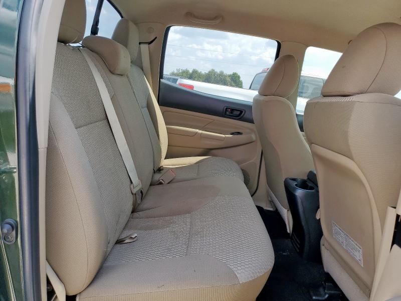 5TFJX4GN6CX007913 - 2012 TOYOTA TACOMA DOUBLE CAB მწვანე ფოტო 10