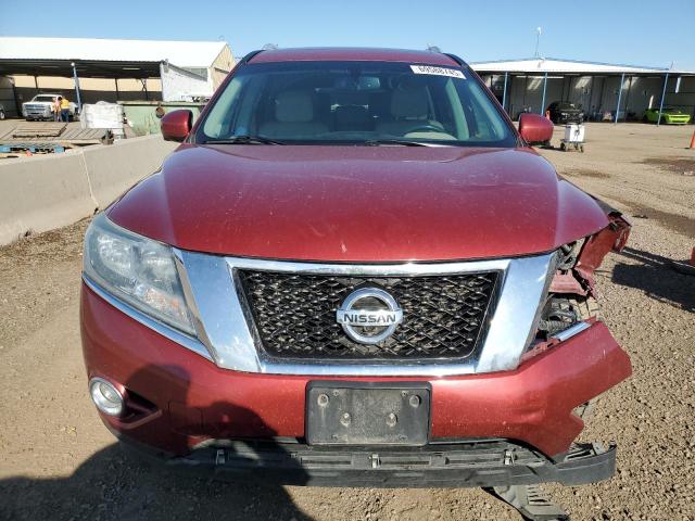 5N1AR2MM5GC652605 - 2016 NISSAN PATHFINDER S RED photo 5