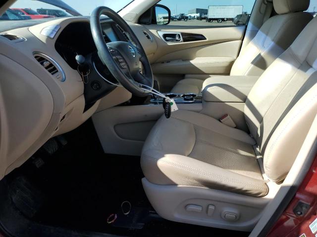 5N1AR2MM5GC652605 - 2016 NISSAN PATHFINDER S RED photo 7