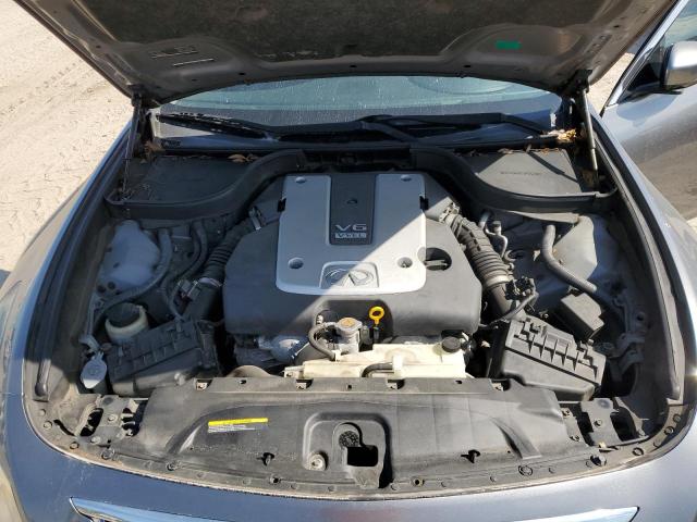 JN1CV6AR4DM763641 - 2013 INFINITI G37 SILVER photo 11