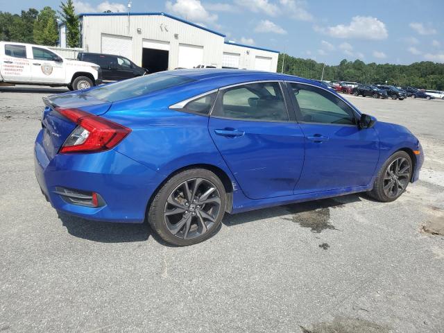 2HGFC2F82LH551882 - 2020 HONDA CIVIC SPORT BLUE photo 3