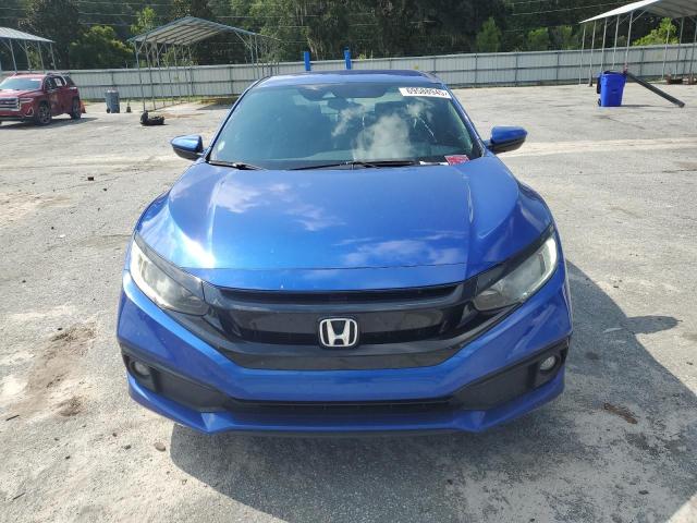 2HGFC2F82LH551882 - 2020 HONDA CIVIC SPORT BLUE photo 5