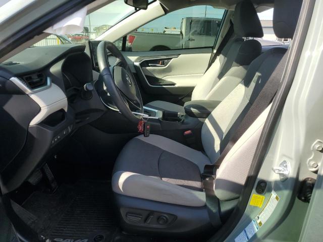 JTMP1RFV3MD073087 - 2021 TOYOTA RAV4 XLE GREEN photo 7