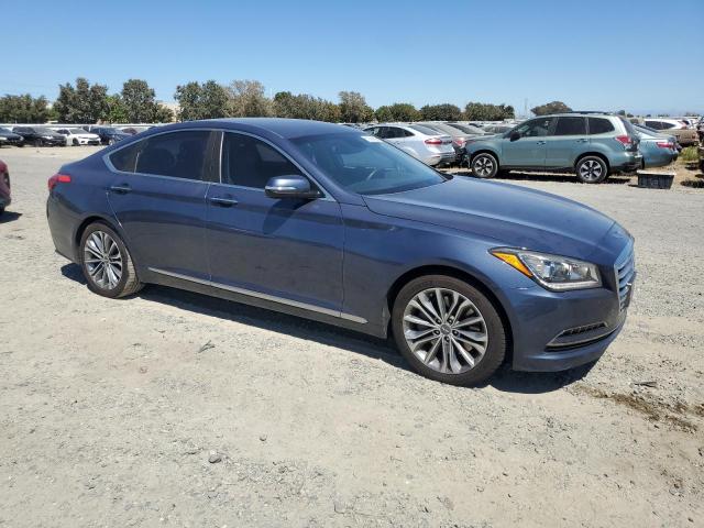 KMHGN4JE4GU118908 - 2016 HYUNDAI GENESIS 3.8L 蓝色 照片 4