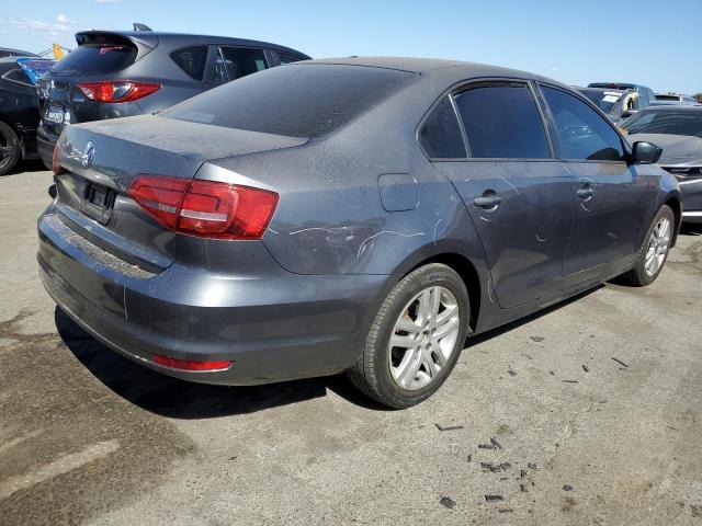 3VW2K7AJ0FM201600 - 2015 VOLKSWAGEN JETTA BASE GRAY photo 3