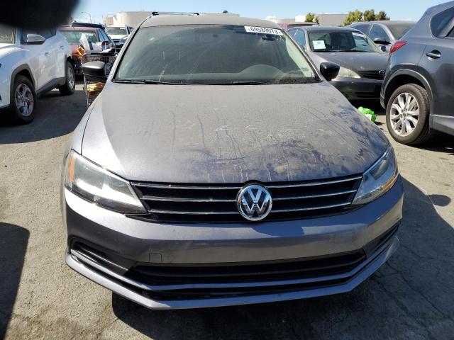 3VW2K7AJ0FM201600 - 2015 VOLKSWAGEN JETTA BASE GRAY photo 5