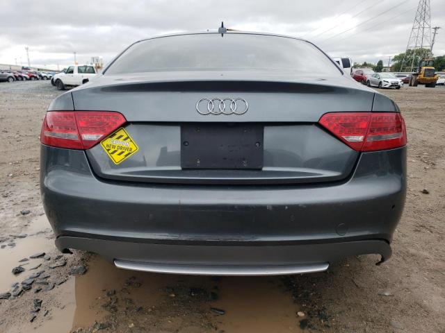 WAUVVAFR2CA018093 - 2012 AUDI S5 PRESTIGE GRAY photo 6