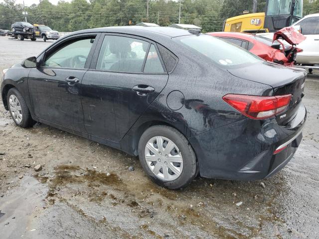 3KPA24AD3NE438226 - 2022 KIA RIO LX BLACK photo 2