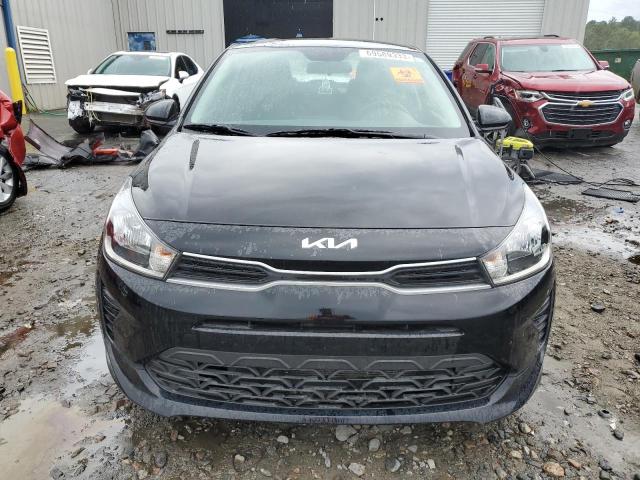 3KPA24AD3NE438226 - 2022 KIA RIO LX BLACK photo 5