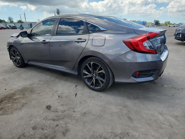 19XFC2F87KE009718 - 2019 HONDA CIVIC SPORT Gris photo 2