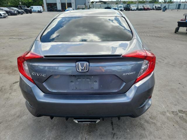 19XFC2F87KE009718 - 2019 HONDA CIVIC SPORT Gris photo 6