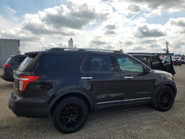 1FM5K8D88EGA98137 - 2014 FORD EXPLORER XLT შავი ფოტო 3