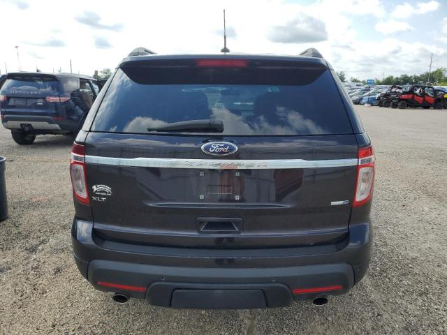 1FM5K8D88EGA98137 - 2014 FORD EXPLORER XLT შავი ფოტო 6