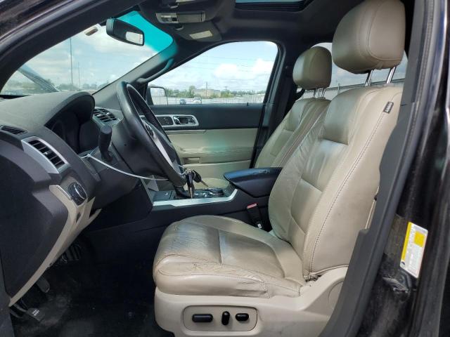 1FM5K8D88EGA98137 - 2014 FORD EXPLORER XLT შავი ფოტო 7