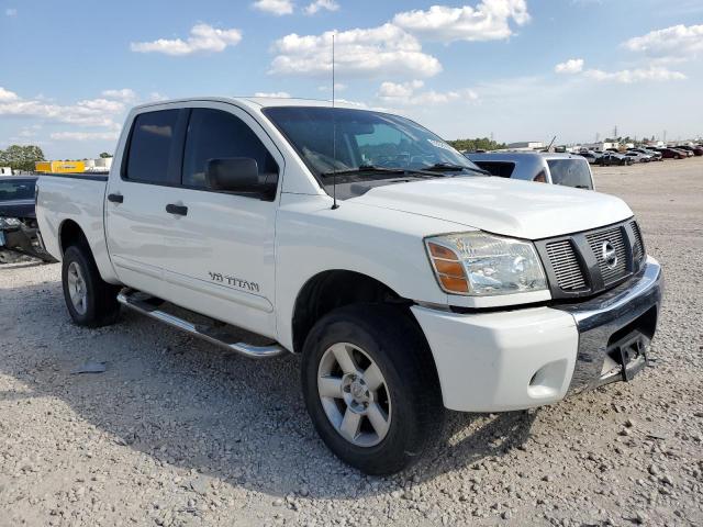 1N6AA0ED5CN313157 - 2012 NISSAN TITAN S WHITE photo 4