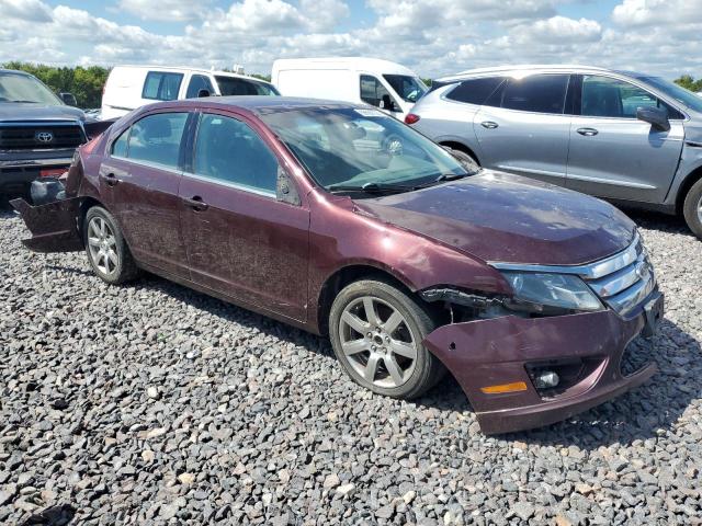 3FAHP0JA7CR366974 - 2012 FORD FUSION SEL BURGUNDY photo 4